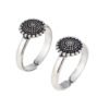 silver toe rings