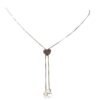 Slider Heart Chain Pendant