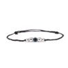 Baby Thread Anklet - Evil Eye with Silver Balls - Image 2