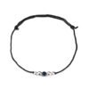 Baby Thread Anklet - Evil Eye with Silver Balls