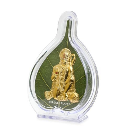 DHRUVS COLLECTION ARTIFICIAL GOLD COATED LORD HANUMAN JI IDOL - Image 5